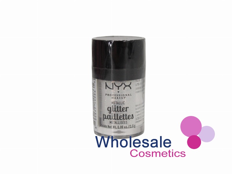 8 x NYX Professional Makeup Metallic Glitter Paillettes - 05 LUMI-LITE